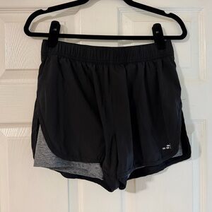 BCG Women's Black and Gray Athletic Shorts